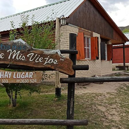 "Lo De Mis Viejos" Villa Potrerillos Bagian luar foto