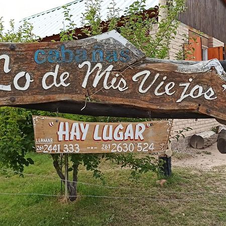"Lo De Mis Viejos" Villa Potrerillos Bagian luar foto